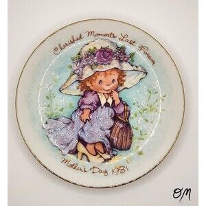 Avon 1981 Cherished Moments Mother's Day 5" Plate